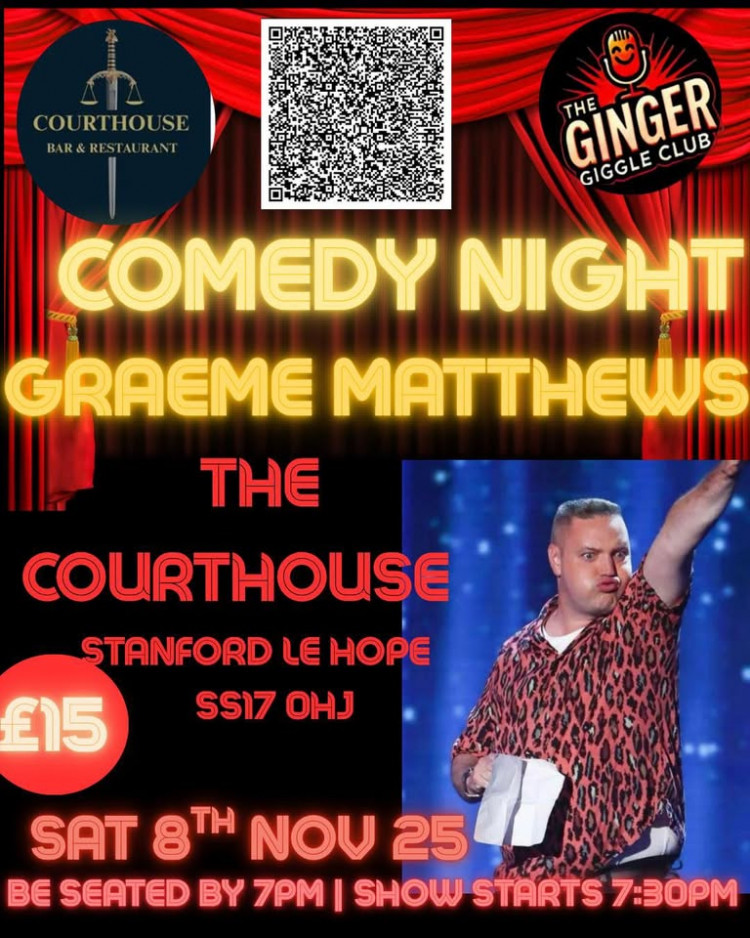 Graeme Matthew’s comedy night