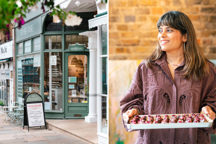 Natural Chef Anu Lal has opened Nourish Café on Hill Rise (credit: Charlotte Krag). Natural Chef Anu Lal has opened Nourish Café on Hill Rise (credit: Charlotte Krag).