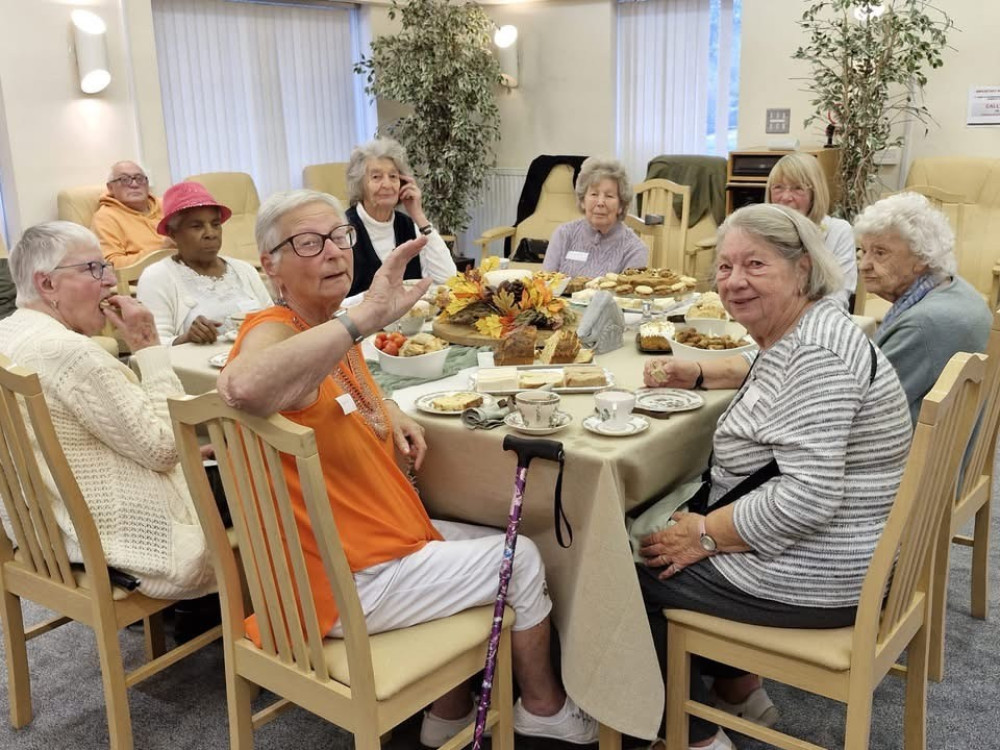 Guests at the first T-9 event Guests at the first T-9 event