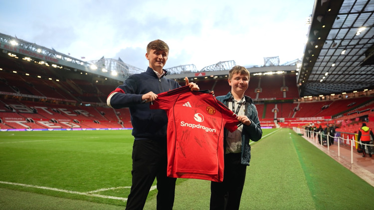 JustGiving Award winner Henry Moore and his brother Burt were recently treated to a VIP experience at Manchester United (Credit: JustGiving) JustGiving Award winner Henry Moore and his brother Burt were recently treated to a VIP experience at Manchester United (Credit: JustGiving)