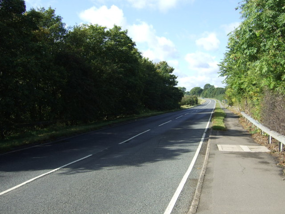 The incident reportedly happened on the A4189 Hampton Road/Henley Road (image by JThomas)