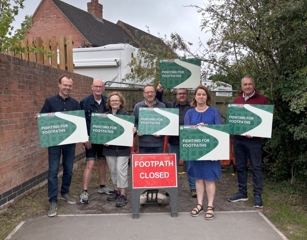 Amanda Hack MP confirms reopening date for controversially closed Ashby footpath (Photo: Amanda Hack MP) Amanda Hack MP confirms reopening date for controversially closed Ashby footpath (Photo: Amanda Hack MP)