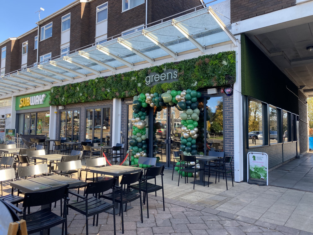 Greens is now open at Abbey End (image by Nub News) Greens is now open at Abbey End (image by Nub News)