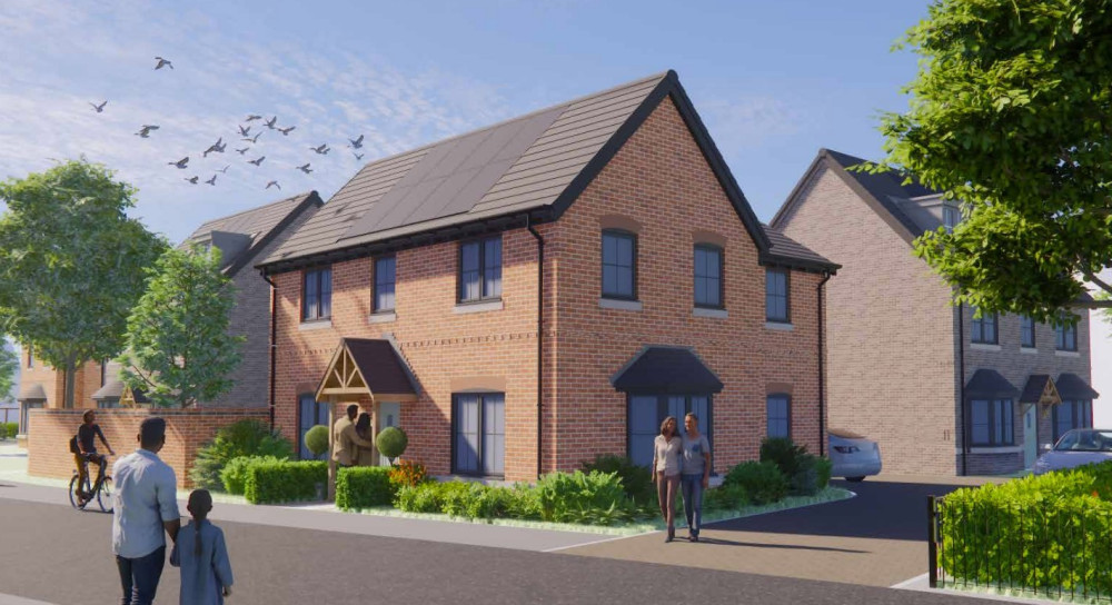 Richborough Estates has submitted a 'reserved matters' application for its homes off Frog Lane (image via planning application) Richborough Estates has submitted a 'reserved matters' application for its homes off Frog Lane (image via planning application)