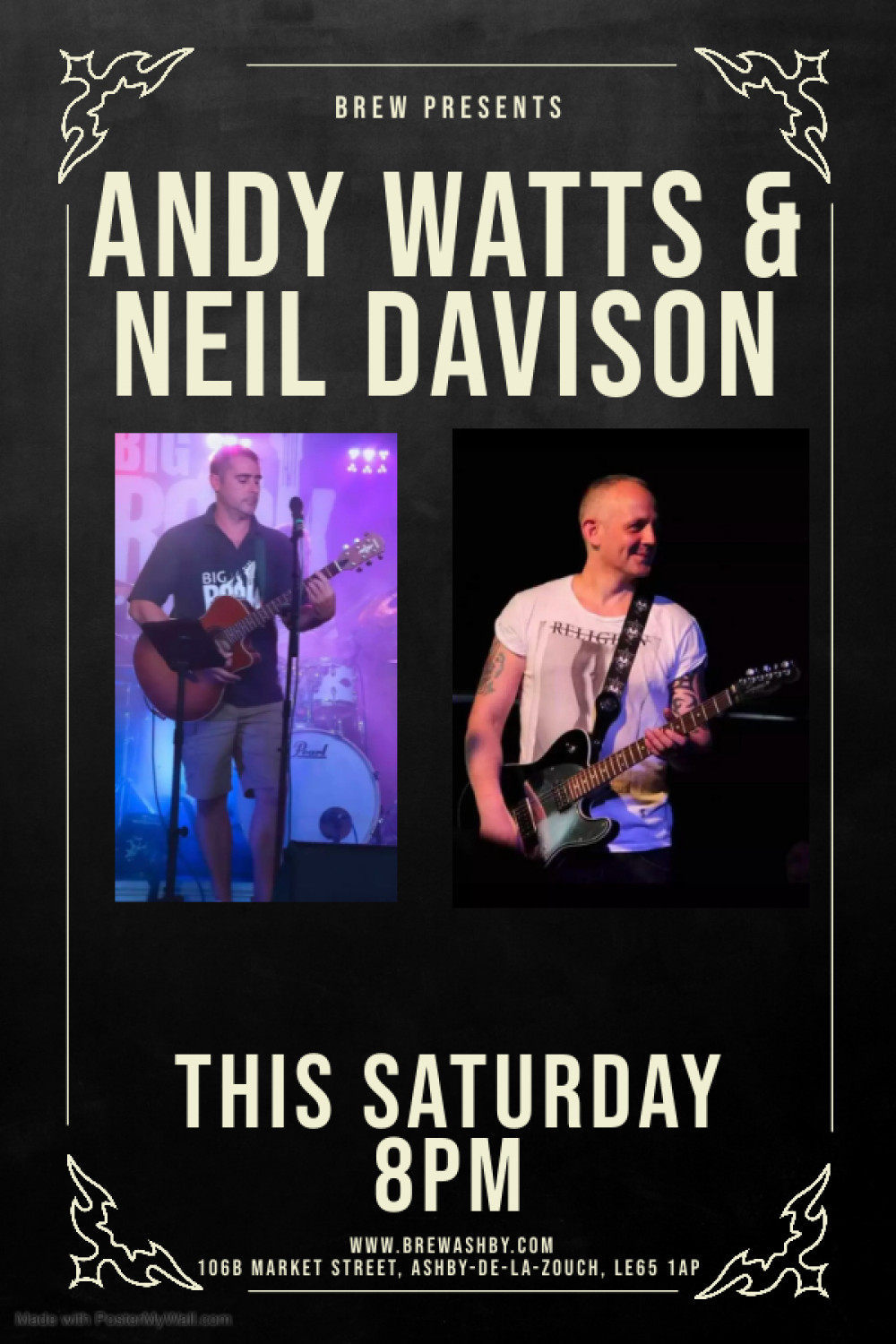 Halloween Party with music by Andy Watts & Neil Davison