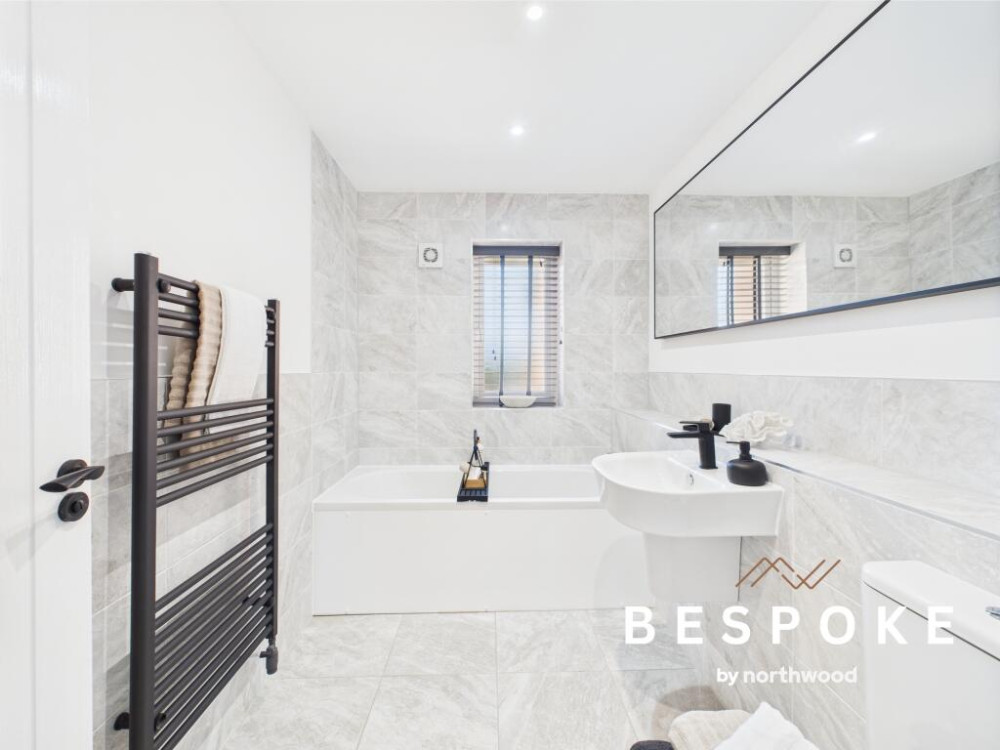 Bathroom (Credit: Bespoke by Northwood) Bathroom (Credit: Bespoke by Northwood)