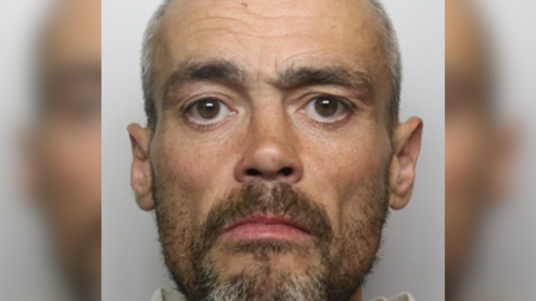 Shawn Doolan has been jailed after stealing £500-worth of goods (image via Staffordshire Police) Shawn Doolan has been jailed after stealing £500-worth of goods (image via Staffordshire Police)