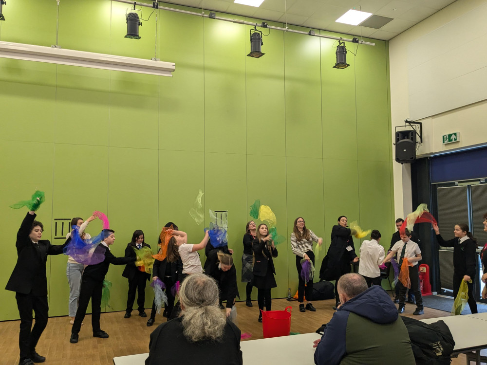 Children enjoying a creative drama workshop with RYTC and Education Selection Box (image supplied) Children enjoying a creative drama workshop with RYTC and Education Selection Box (image supplied)
