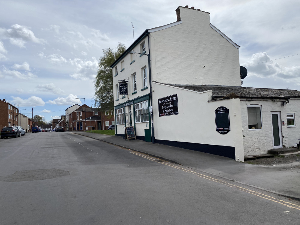 The Old Fourpenny Shop Hotel is looking to turn its car park into a garden area (image by Nub News) The Old Fourpenny Shop Hotel is looking to turn its car park into a garden area (image by Nub News)