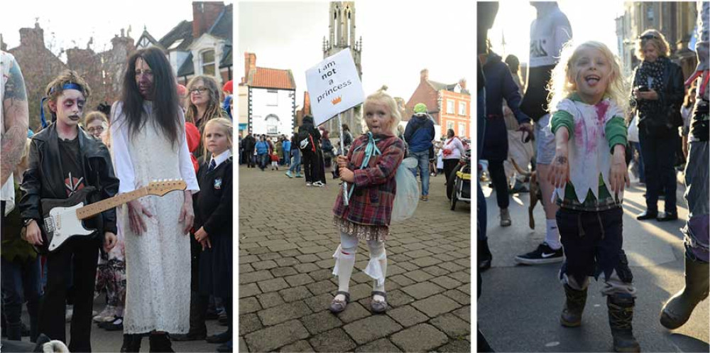 Glastonbury High Street hosts the annual Zombie Walk on Friday, 31 October 2025, from 4.30 PM to 7.30 PM, supporting Children’s World charity.
