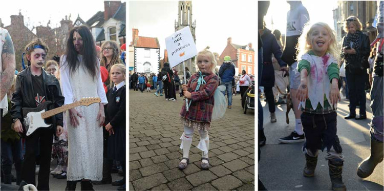 Glastonbury High Street hosts the annual Zombie Walk on Friday, 31 October 2025, from 4.30 PM to 7.30 PM, supporting Children’s World charity.