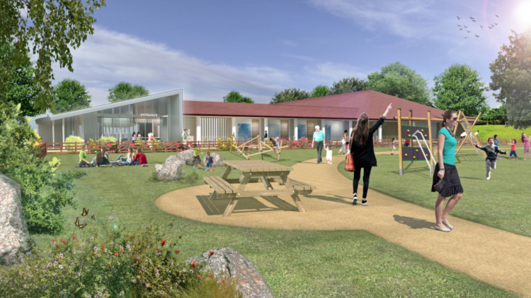 The new Abbey Fields swimming pools are expected to open in 2026 (image via WDC)