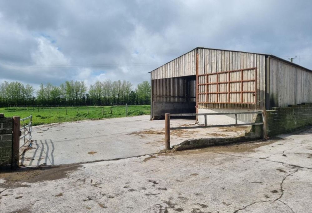 One of the barns that could have been turned into housing. One of the barns that could have been turned into housing.