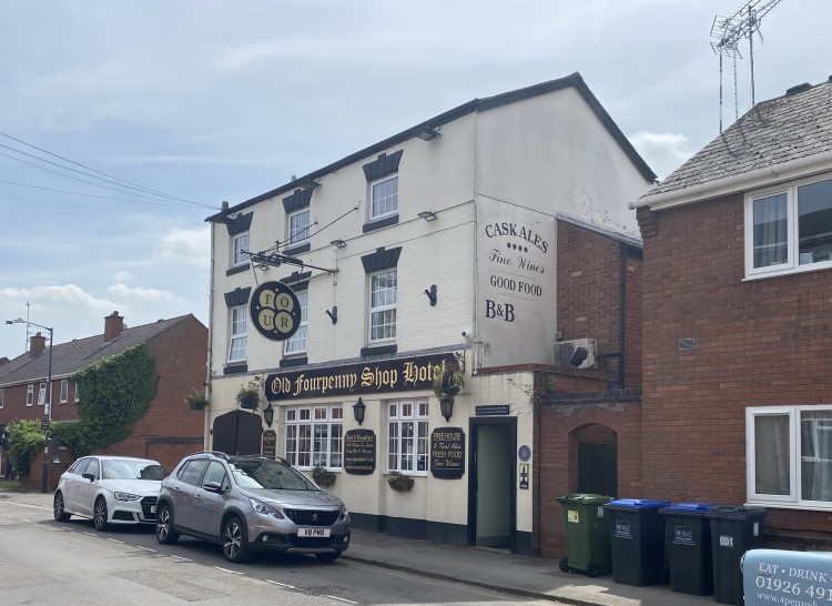 The Old Fourpenny Shop Hotel is looking to turn its car park into a garden area (image by Nub News) The Old Fourpenny Shop Hotel is looking to turn its car park into a garden area (image by Nub News)
