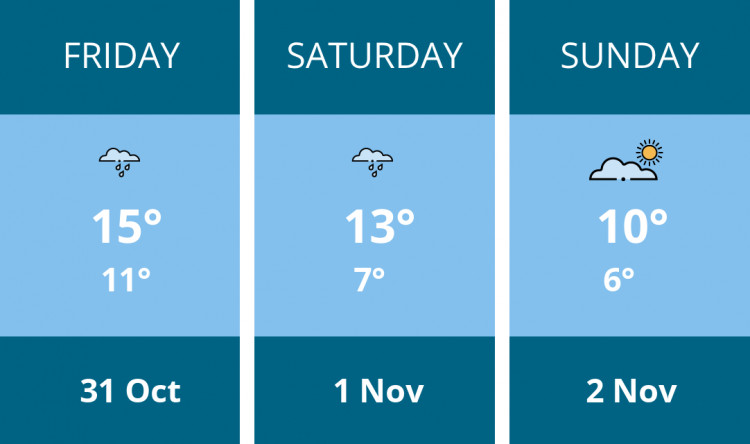 Here is this weekend Oakham weather forecast provided by Mr Data Here is this weekend Oakham weather forecast provided by Mr Data