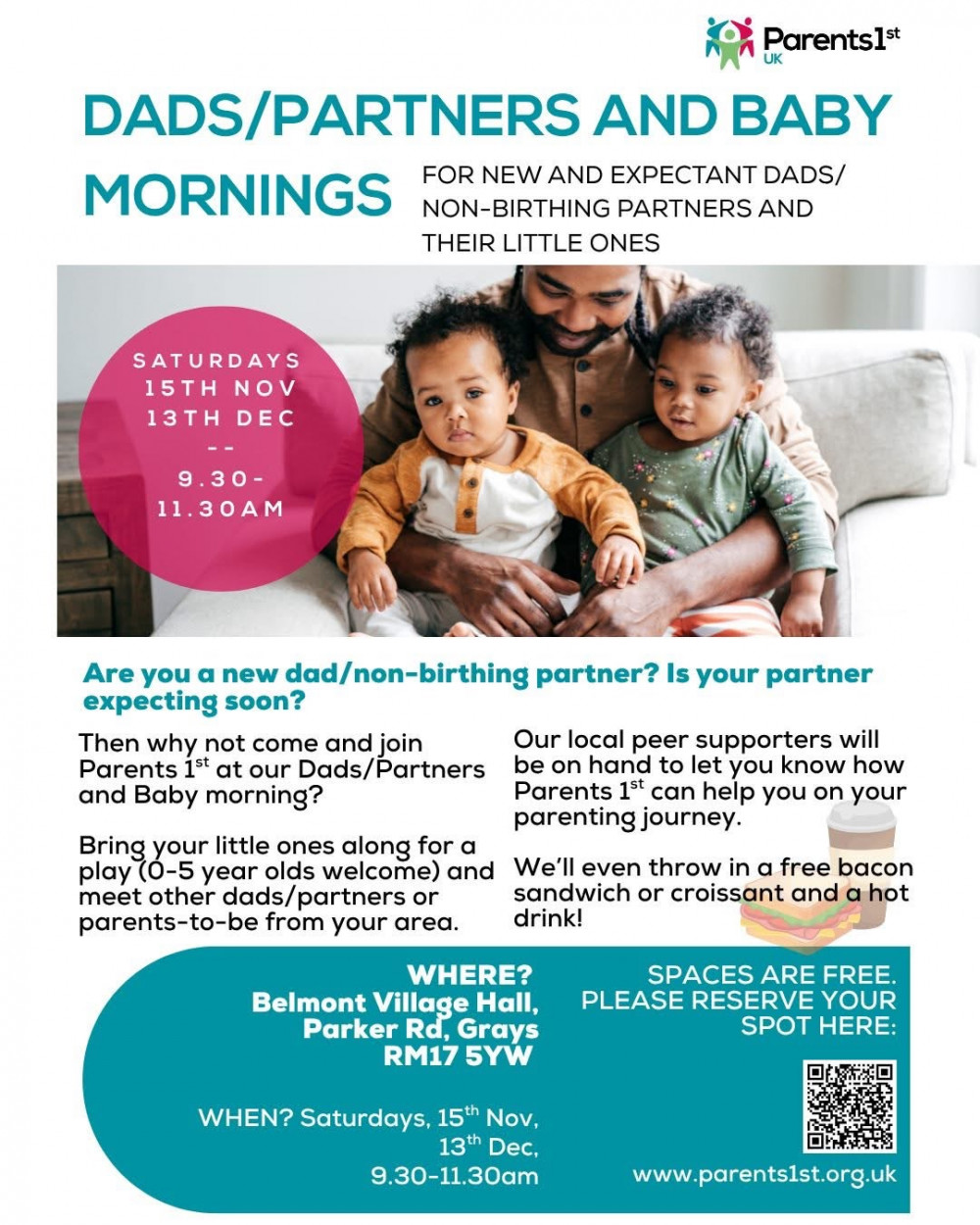 Parents 1st Dads and Baby Morning