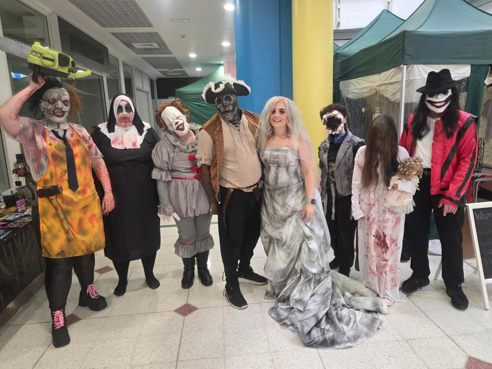 Volunteers at Chit Chat 4 U All have created a 'Terror Tent' in Hanley (image via Chit Chat 4 U All) Volunteers at Chit Chat 4 U All have created a 'Terror Tent' in Hanley (image via Chit Chat 4 U All)