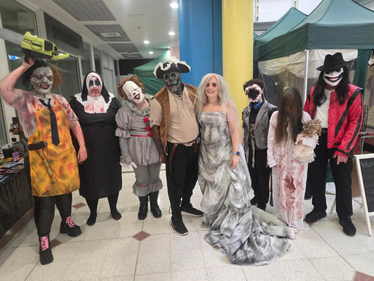 Volunteers at Chit Chat 4 U All have created a 'Terror Tent' in Hanley (image via Chit Chat 4 U All) Volunteers at Chit Chat 4 U All have created a 'Terror Tent' in Hanley (image via Chit Chat 4 U All)