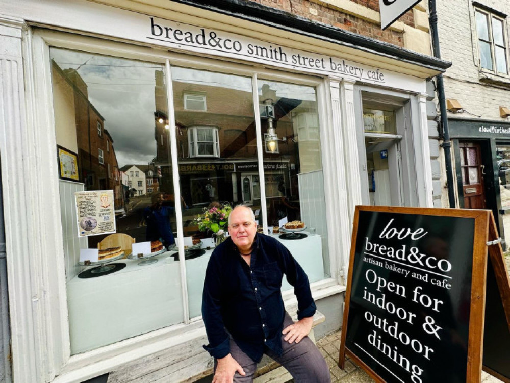 Stephen outside bread&co on Smith Street (image via bread&co) Stephen outside bread&co on Smith Street (image via bread&co)