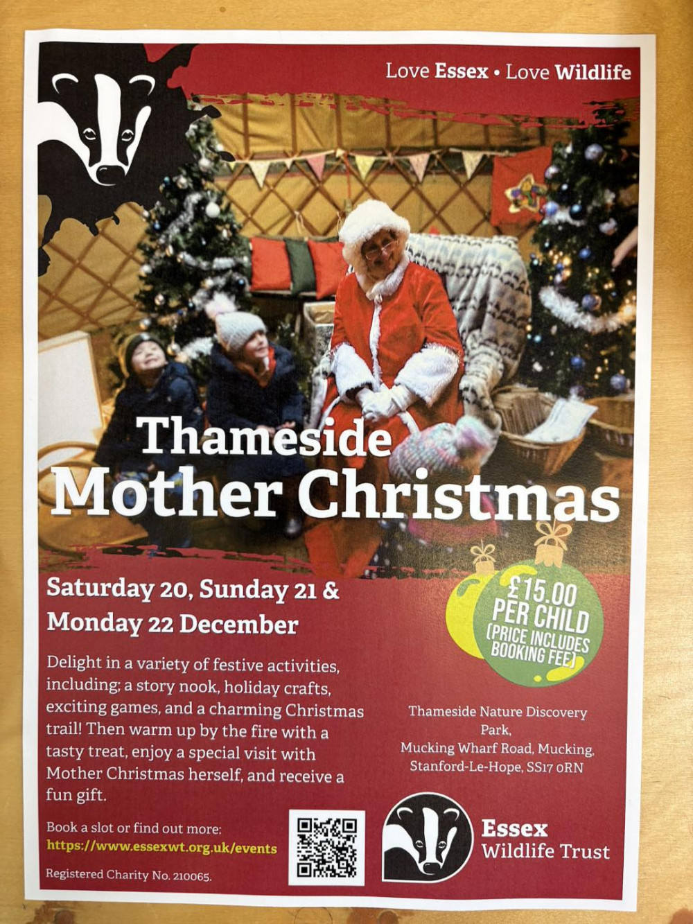 Mother Christmas at Thameside! Mother Christmas at Thameside!