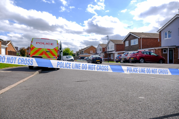 This is where crimes were reported to Warwickshire Police in August 2025 (image via SWNS)