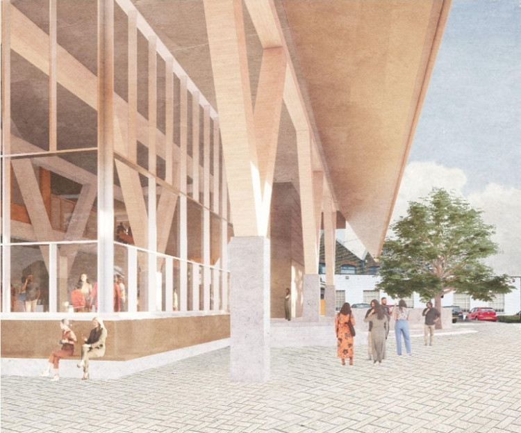 VGI of Kingston University's proposed new building at Middle Mill (Image supplied)