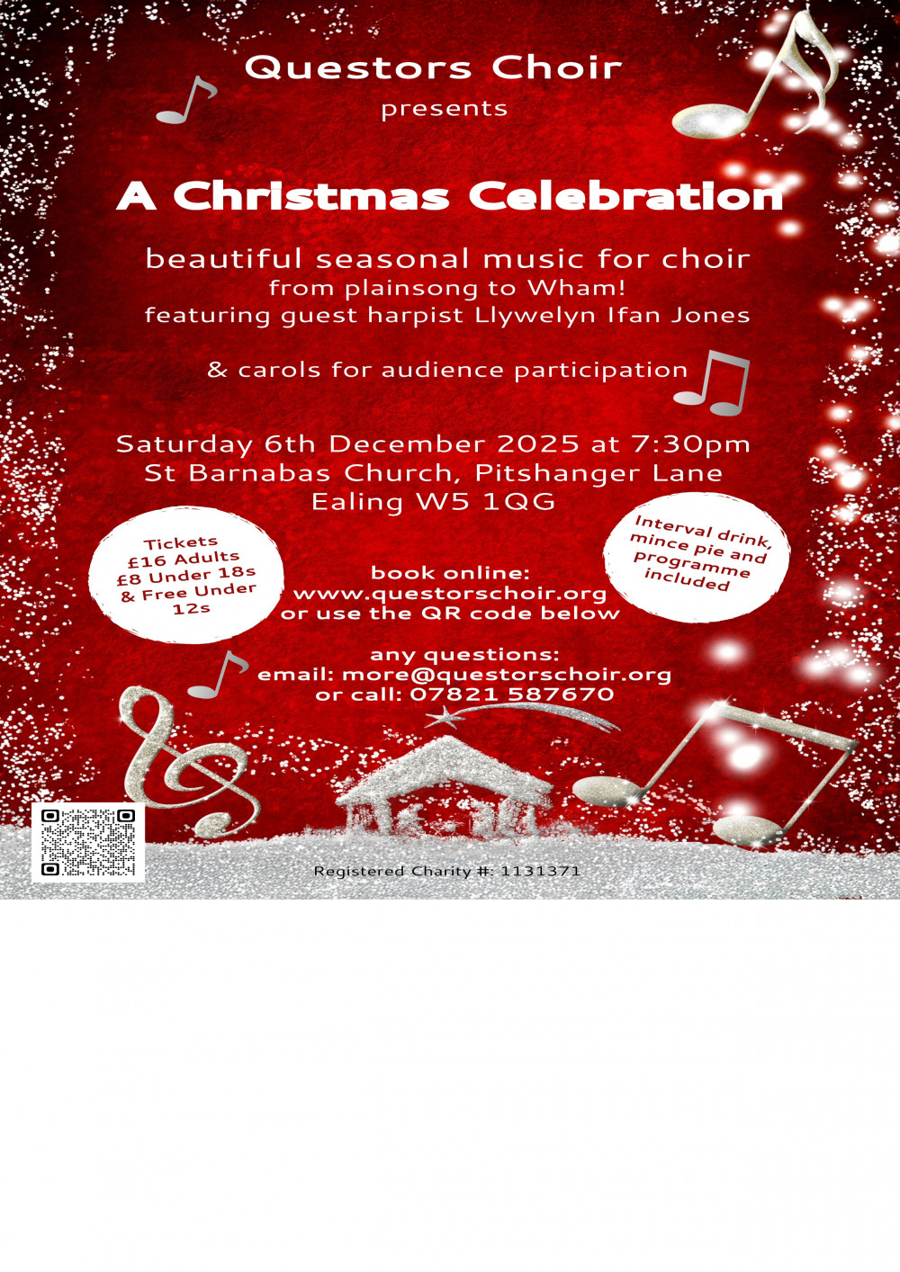 Questors Choir Christmas Concert