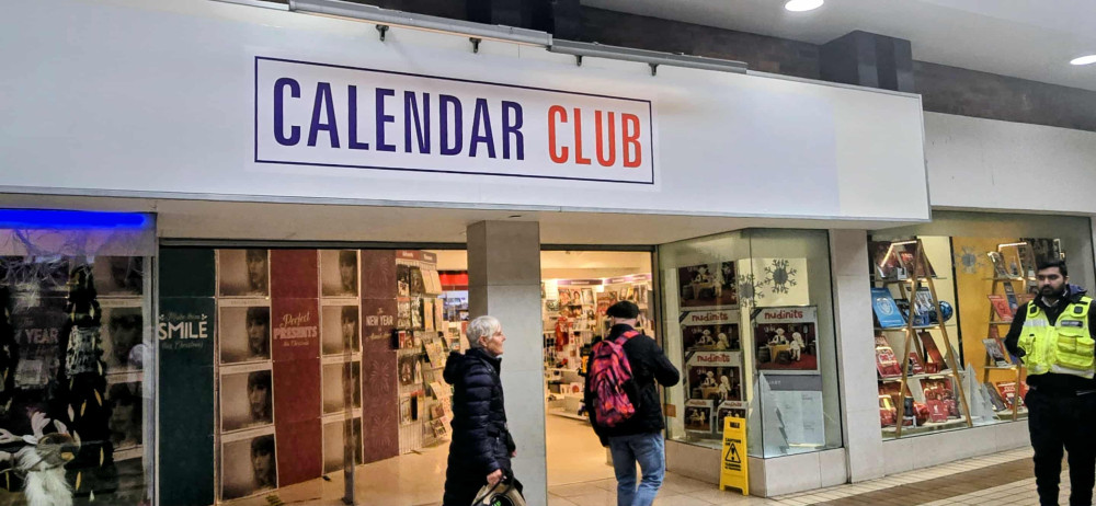Calendar Club officially launched inside the former River Island, Market Shopping Centre, at 9am on Friday 31 October (Photo: Ryan Parker).