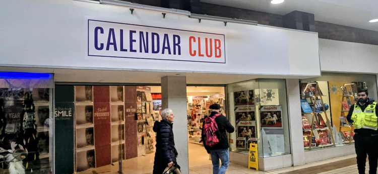 Calendar Club officially launched inside the former River Island, Market Shopping Centre, at 9am on Saturday 1November (Photo: Ryan Parker).