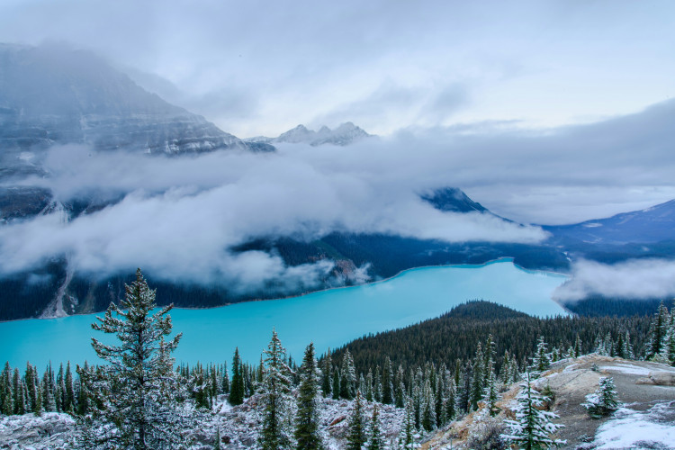 Alberta, Canada, a great winter escape for adults. (Photo: Sara Dickenson)  