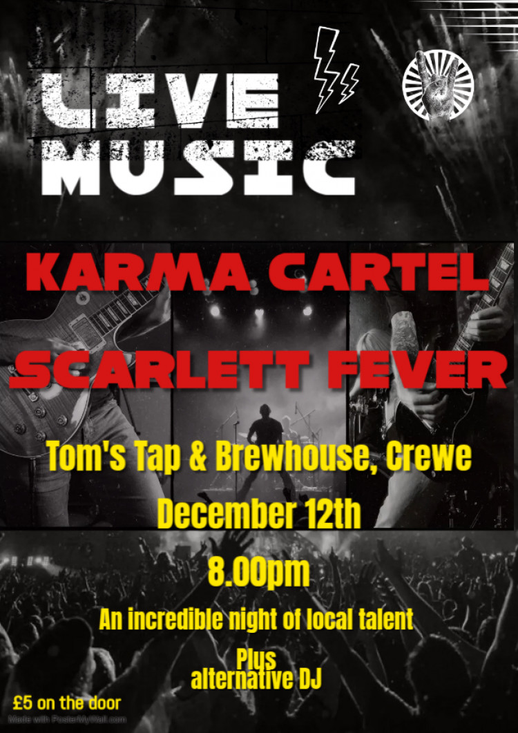 Two of Crewes emerging talents live