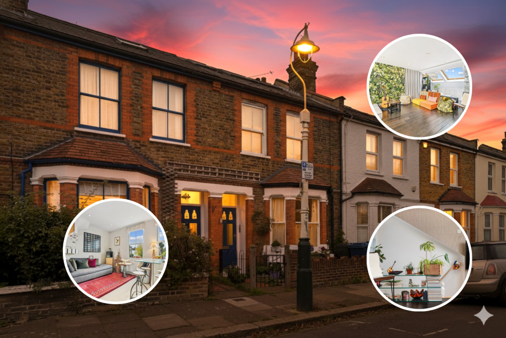 This week's Ealing property of the week is a unique two-bedroom flat in Hessel Road, Ealing (credit: Leslie & Co).