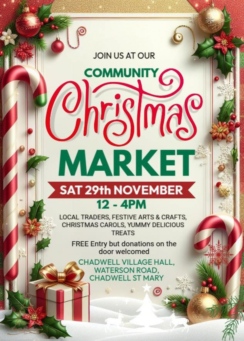 Community Christmas market