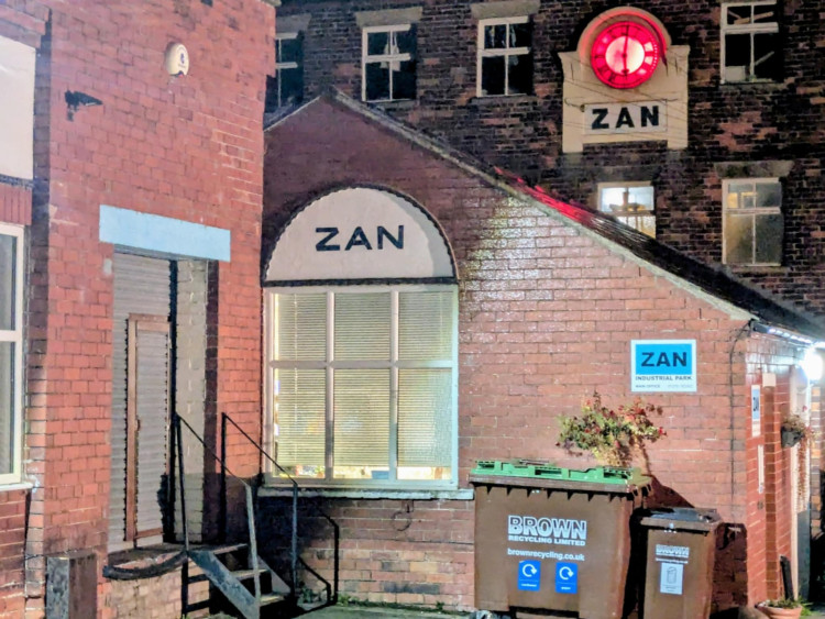 An historic clock in Wheelock is currently red in support of the Royal British Legion Poppy Appeal. (Photo: Nub News)