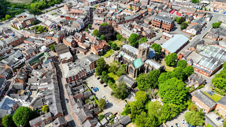 Nantwich has been named the fourth happiest place to live in the UK, in a new nationwide study by Furniturebox (Photo: Jonathan White).