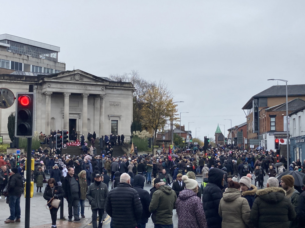 Here's what to expect from Stockport's Remembrance Sunday events on 9 November 2025, including times, road closures, and more (Image - Nub News)