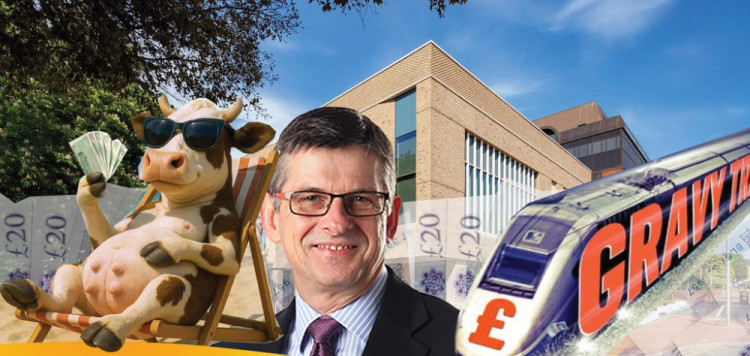 Dr Dave Smith tops the Thurrock Council salary structure.