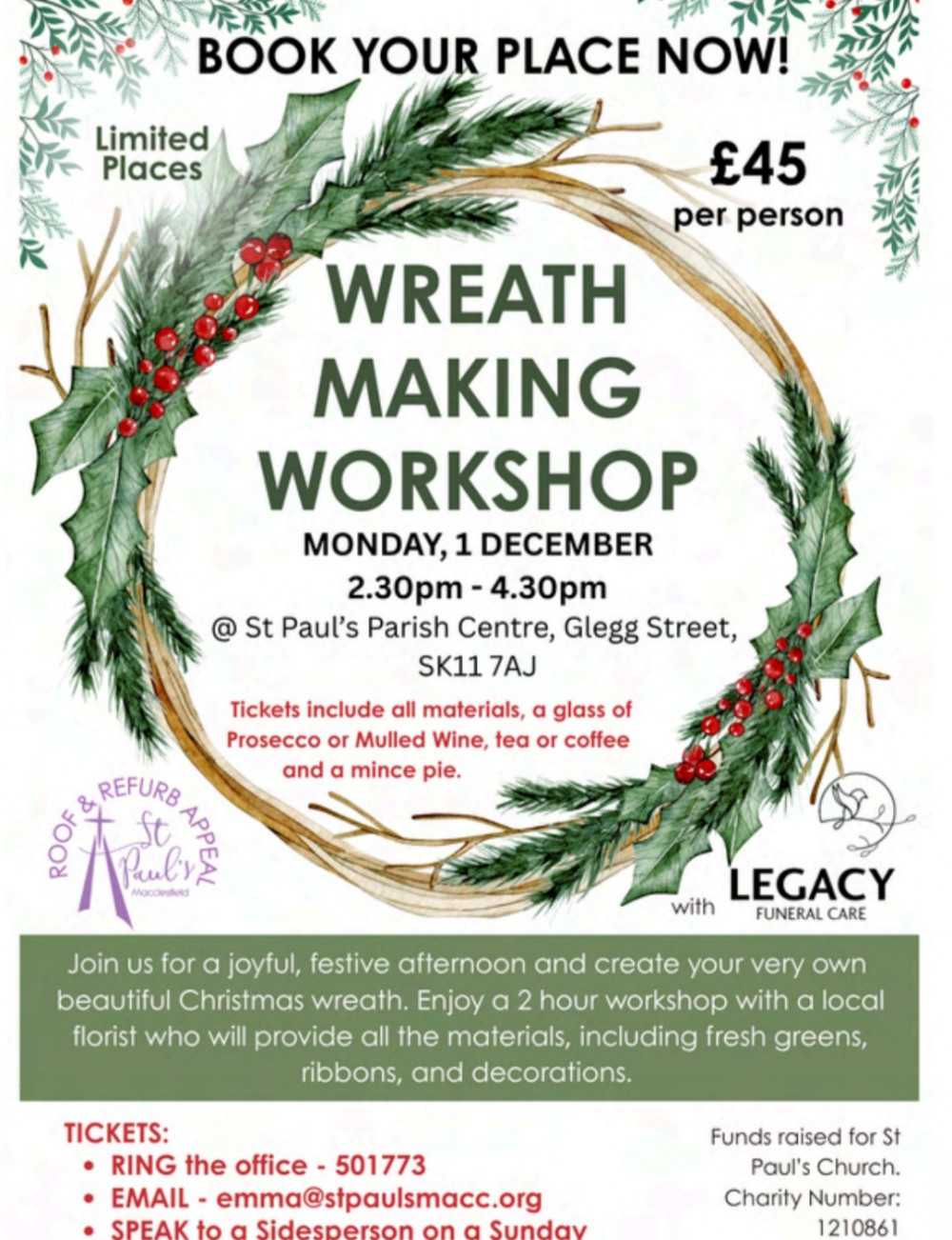 Christmas Wreath Making Workshop 