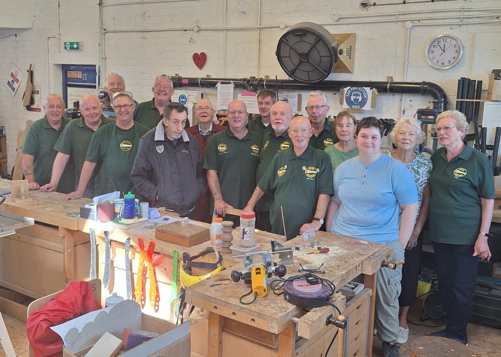 Several organisations in Crewe and Nantwich will benefit from a share of Dan Price, Cheshire Police and Crime Commissioner’s £150,000 community fund (Photo: Crewe Men In Sheds).