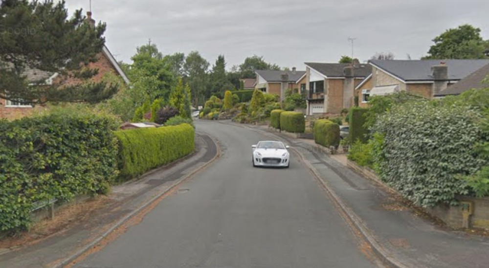 Castleford Drive, Prestbury (Credit: Google Maps)