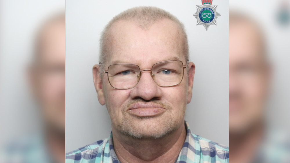 Glynn Wills was sentenced to 13-and-a-half-years in prison (image via Staffordshire Police)