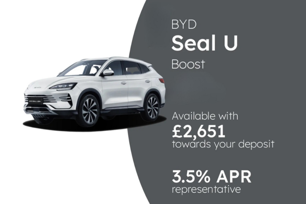 The SEAL-U DM-i Boost is the ultimate plug-in hybrid SUV (Image via: Swansway)