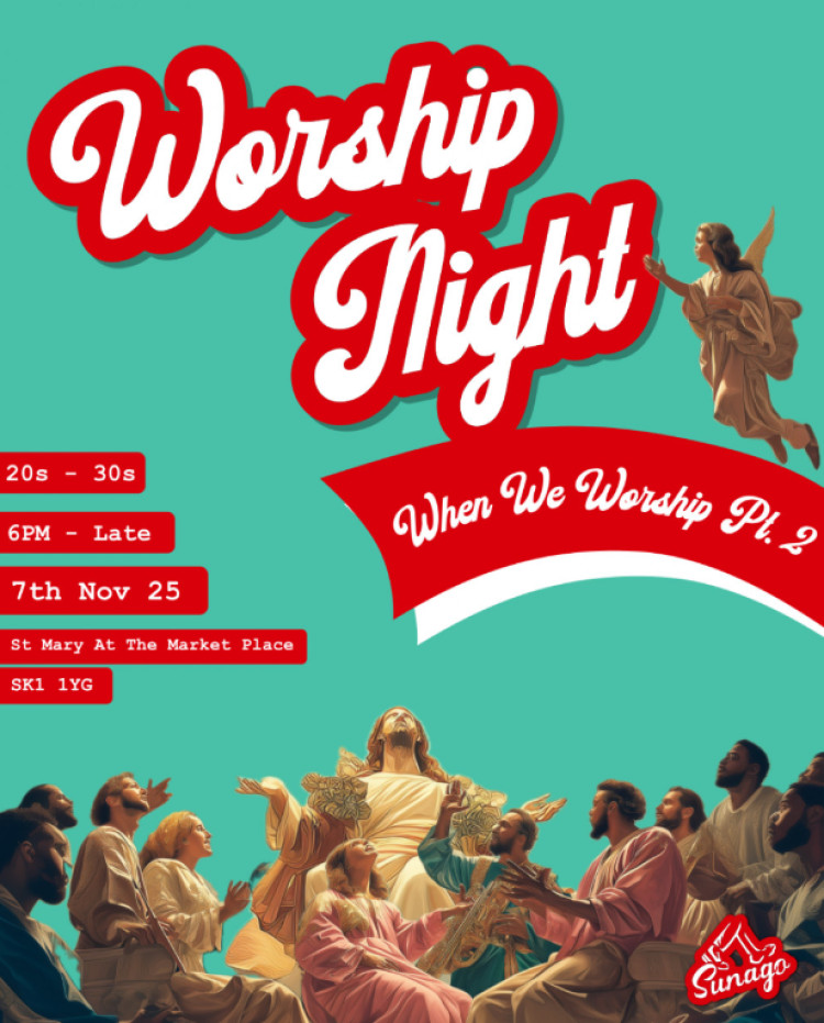 Join us for an evening of live worship, music, and community inside the beautiful St Mary’s Church at the Market Place (Image supplied)