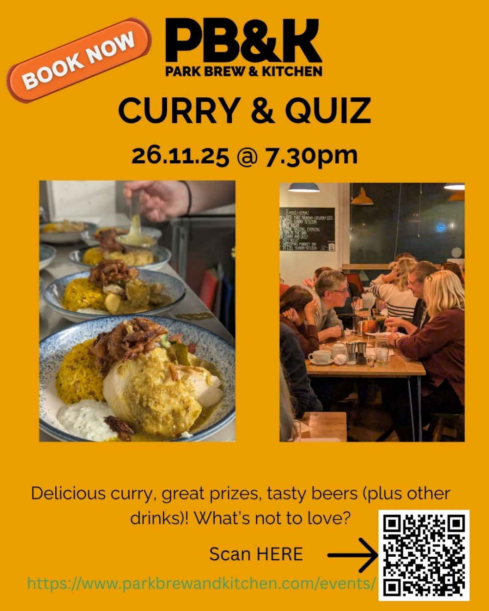 Curry and Quiz Night