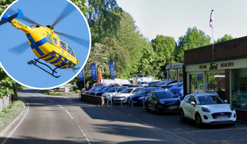 Wilmslow Road in Newtown is closed following a crash (Credit: Google Maps/NWAAC)