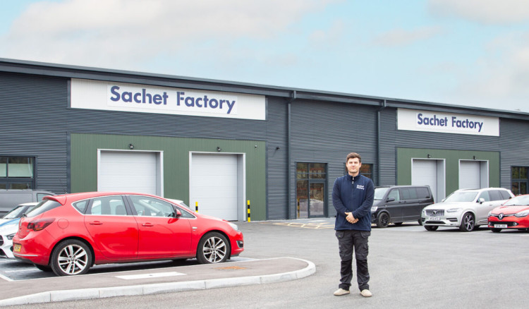 Sachet Factory has taken on a unit at Viking Park in Congleton (Credit: Clowes Development)