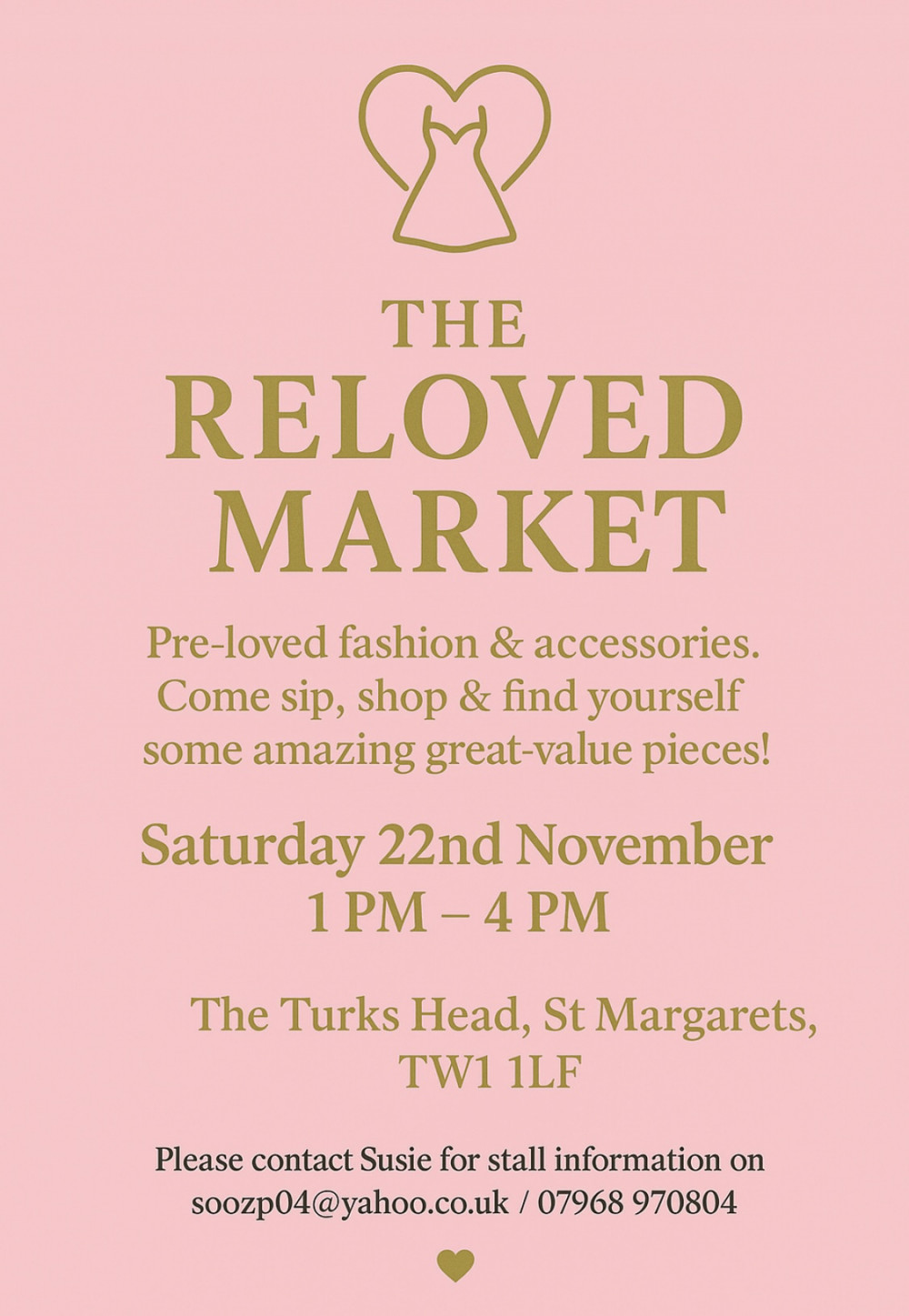 Reloved fashion indoor market