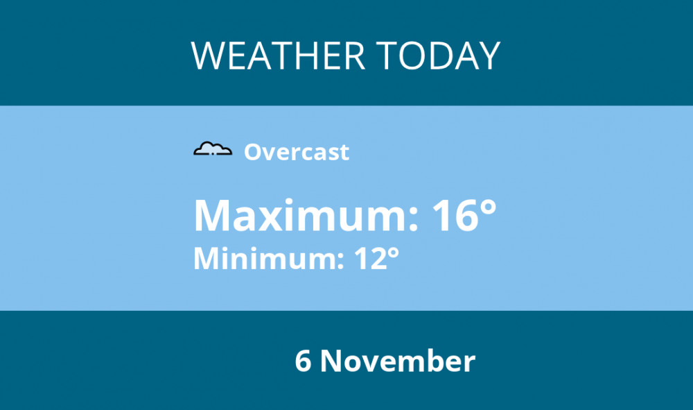 Here is Stockport today's weather forecast provided by Mr Data