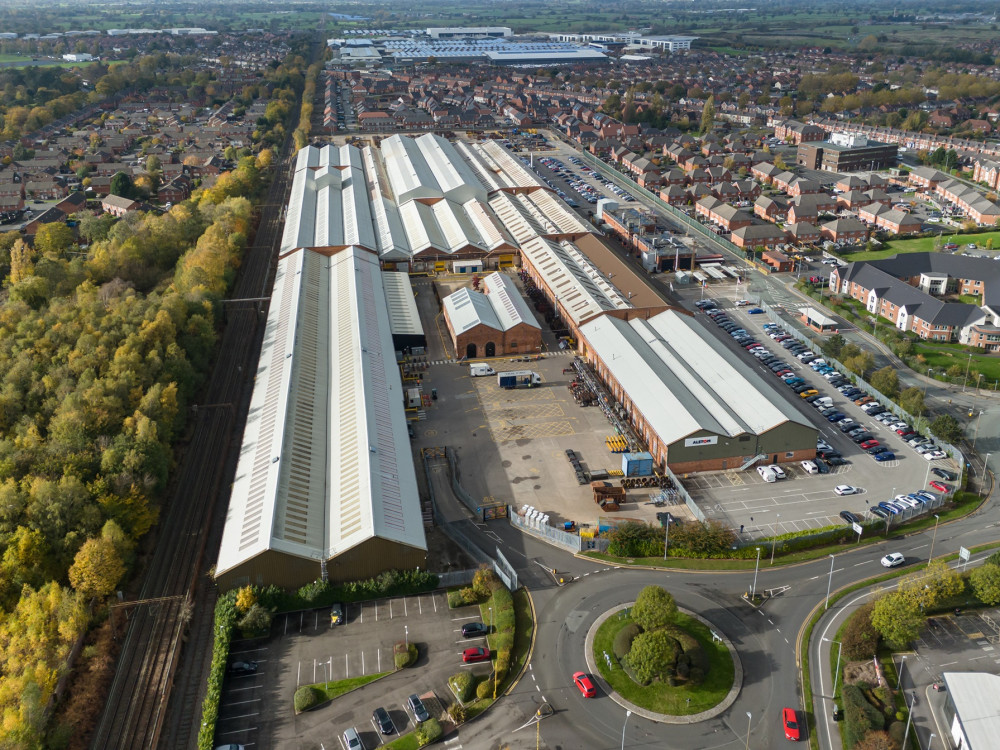 Alstom has marked a major milestone in Crewe's rail heritage, with the opening of a new train component overhaul and repair facility at Crewe Works (Photo: Richard Gennis).