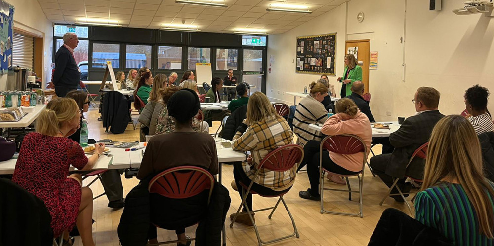 Now - Jen Craft at West Thurrock Primary today. 